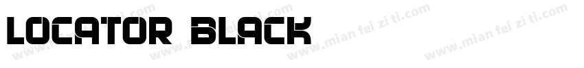 LOCATOR BLACK字体转换